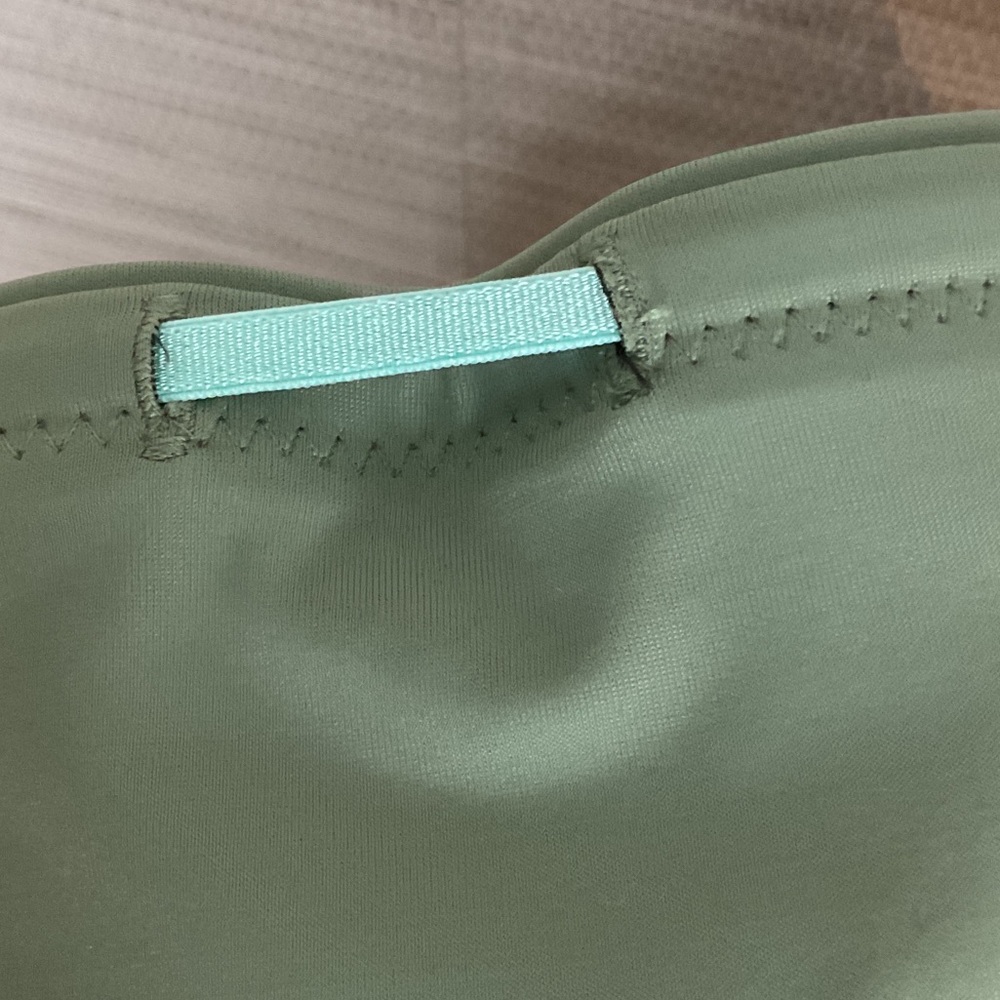 Women’s Title Nine Wahine Swim Shorts Olive Green Large - Picture 6 of 10